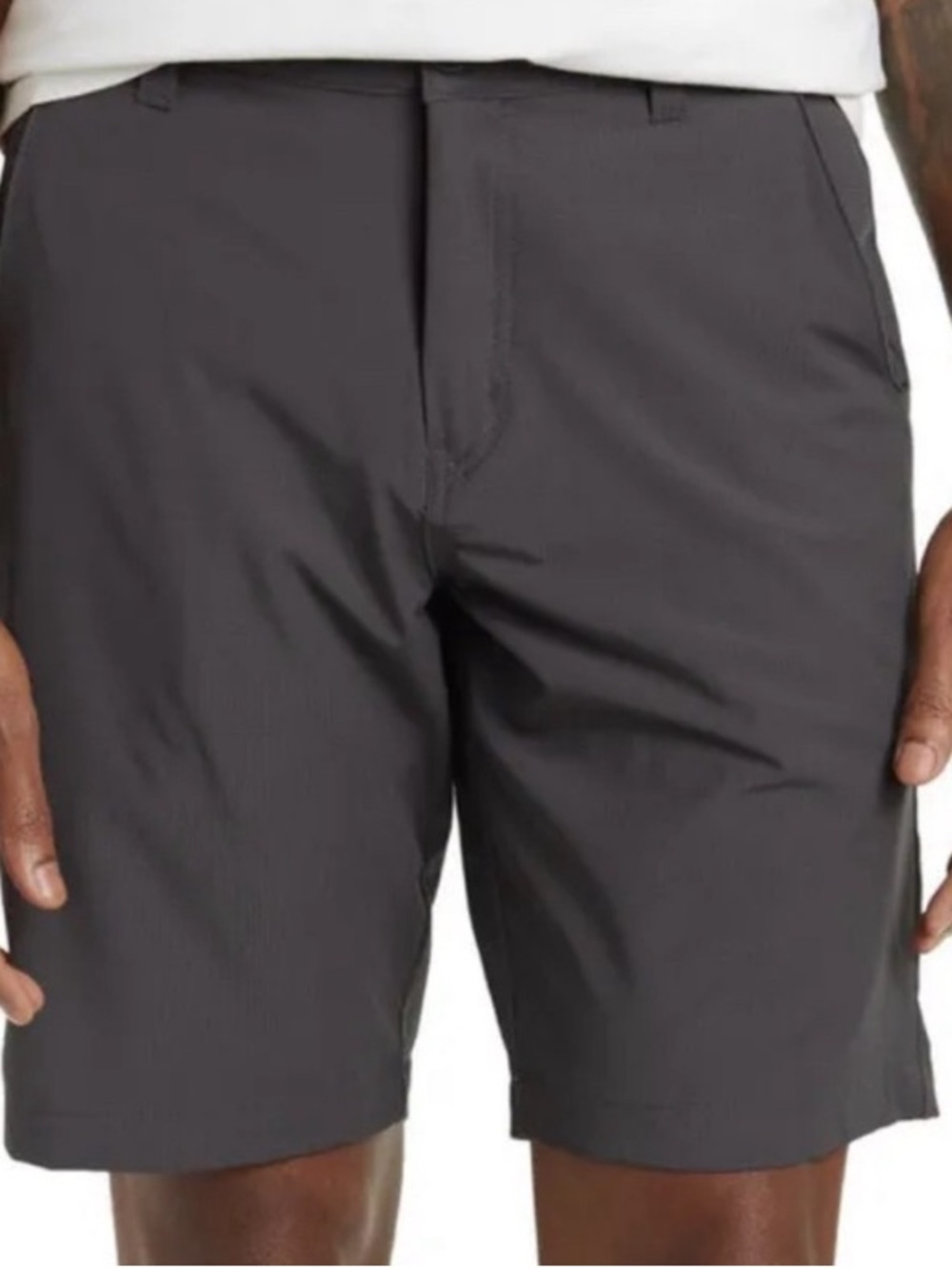 Nordstrom Coastaoro Men’s Dark Grey Shorts  With Stretch (Golf)